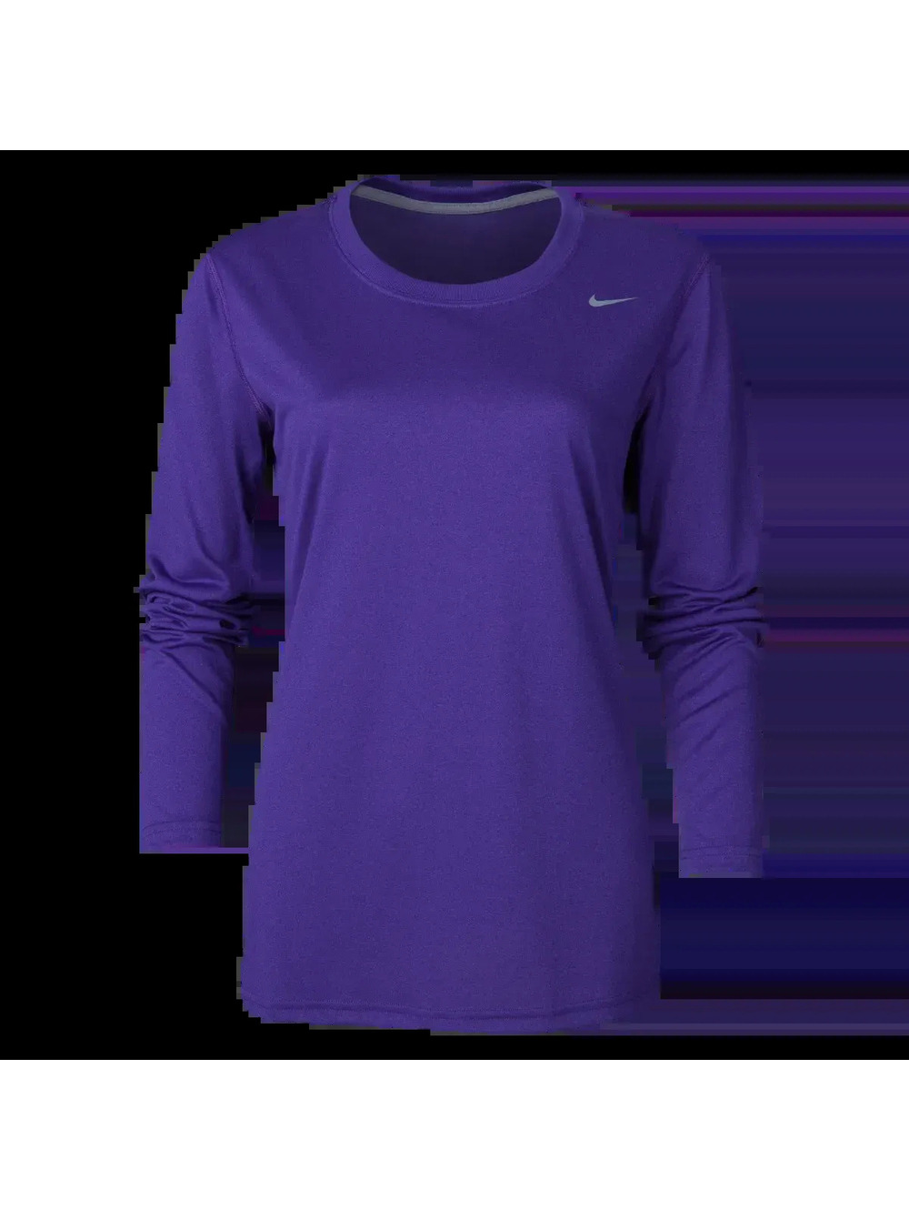 Nike Women's Long Sleeve Legend Shirt-purple-xl